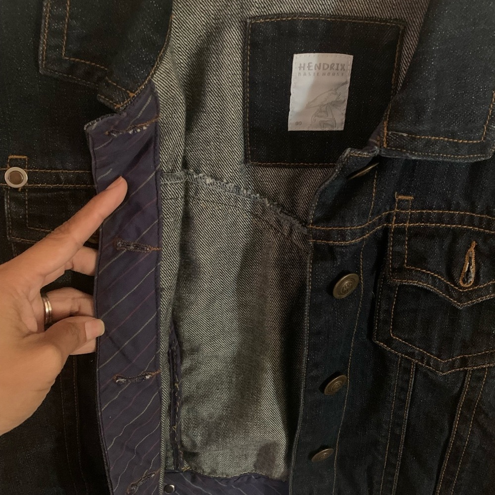 Hendrix basic House Jacket handmade/up-cycled - Picture 8 of 9